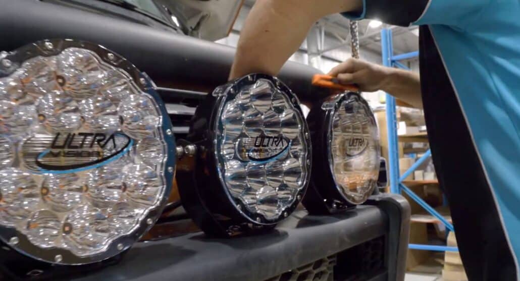 LED Driving Light installation