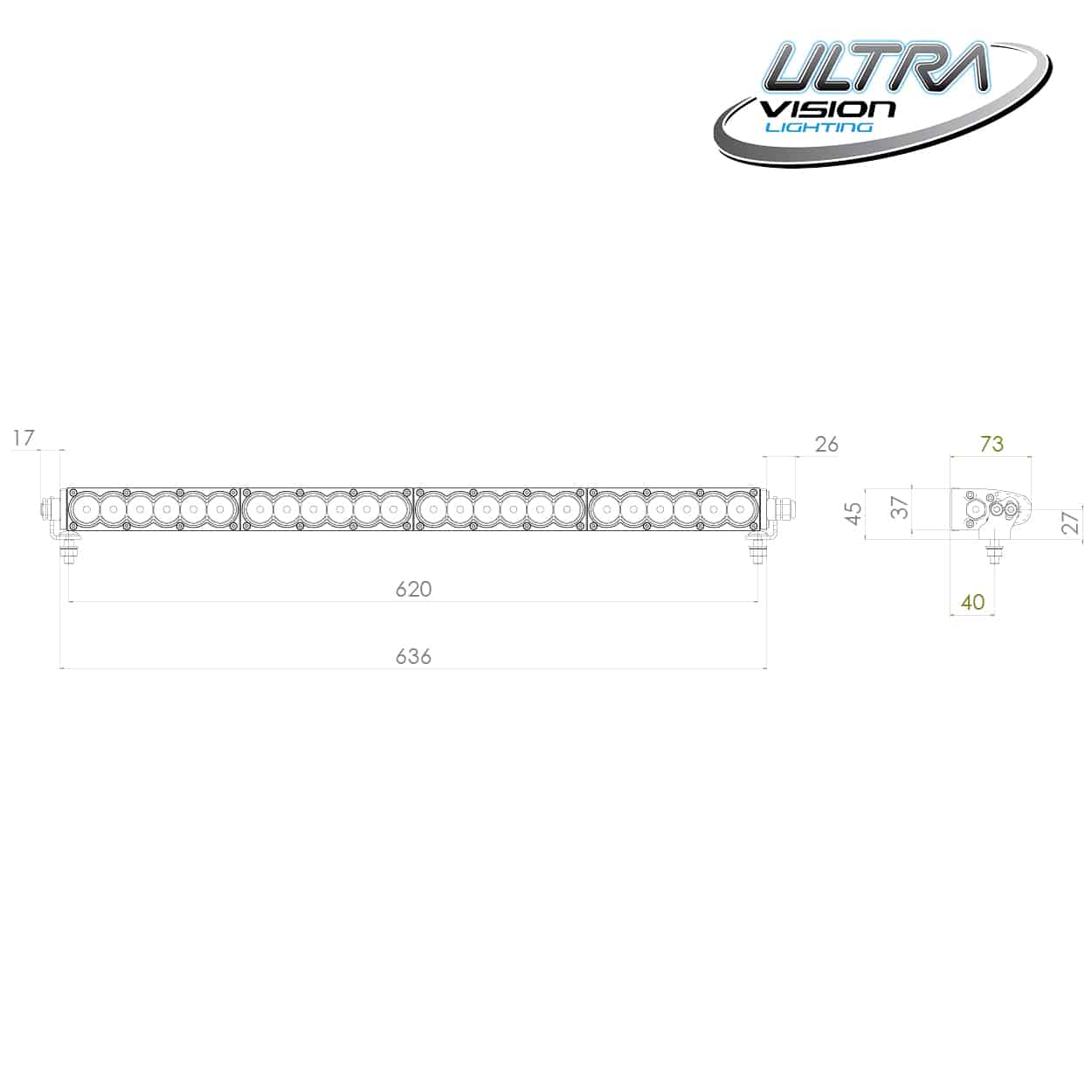 Raptor 120 LED 26.5