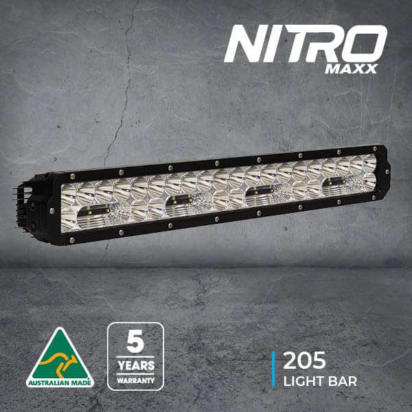 NITRO Maxx 205W 24 LED Light bar - Ultra Vision Lighting