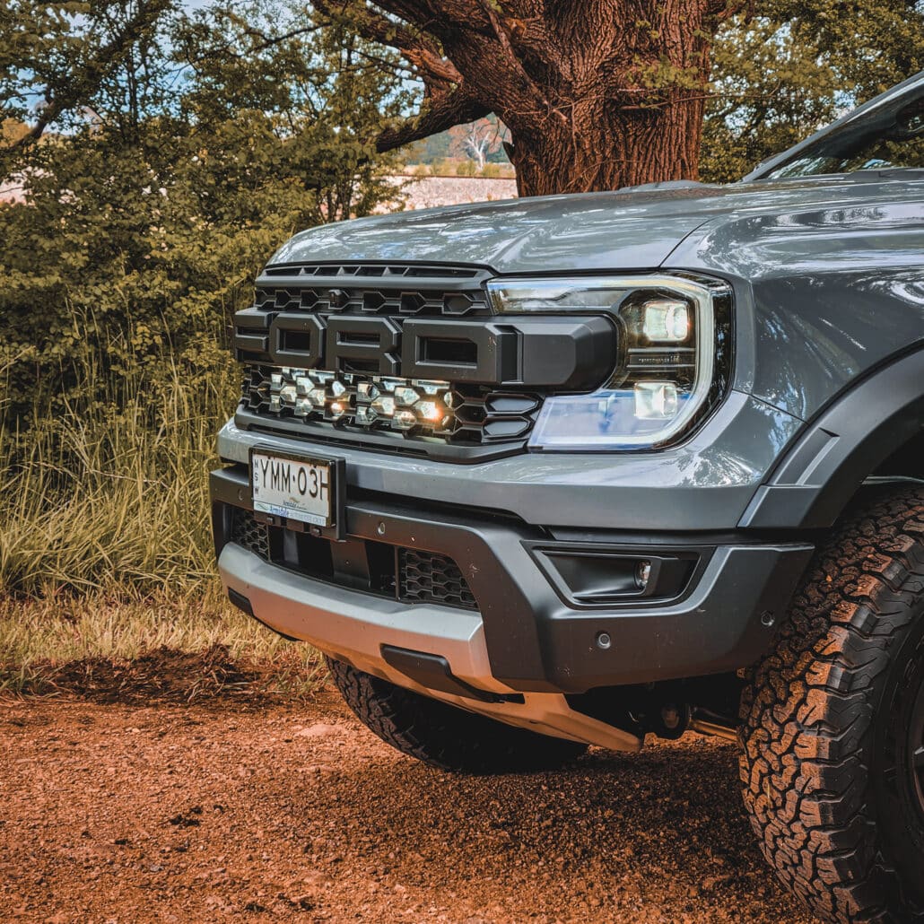 NextGen Ranger Raptor & Wildtrak Behind Grille Light Bar Kit Ultra Vision Lighting